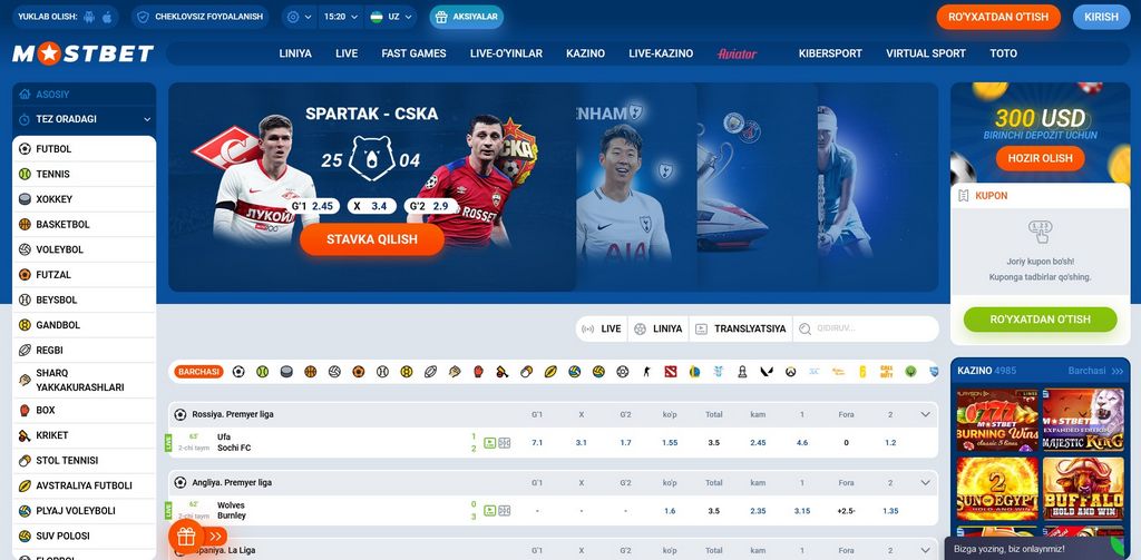Cassino Online na Mostbet Brasil